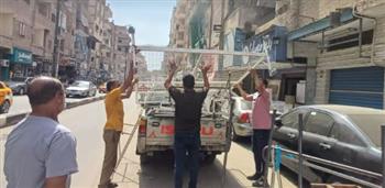  تحرير 101 مخالفة إشغالات بالأقصر و10 محاضر مواد غذائية ببني سويف