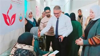   مدير التأمين الصحي بالقليوبية يفاجئ مستشفى النيل لمتابعة انتظام الخدمات 