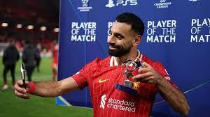 محمد صلاح رجل مباراة ليل ويعلق على رقمه القياسى