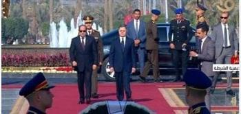 الرئيس السيسي يصل إلى أكاديمية الشرطة للاحتفال بالذكرى الـ 73 لعيد الشرطة