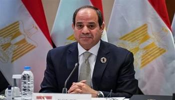   السيسي: مصر تعيش في سلام وأمان بفضل تضحيات الشهداء والمصابين