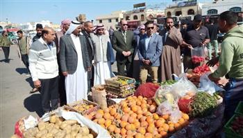   التموين : افتتاح سوق اليوم الواحد بمدينة دهب بجنوب سيناء للمرة الخامسة على التوالي