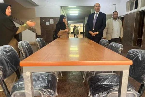 نائب رئيس جامعة الزقازيق لشئون التعليم والطلاب يتفقد المدن الجامعية لبحث سبل التطوير