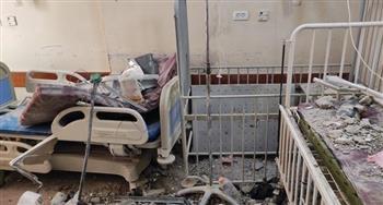 الصحة الفلسطينية: مستشفى كمال عدوان شمالي غزة تعرض لما يشبه القنبلة النووية