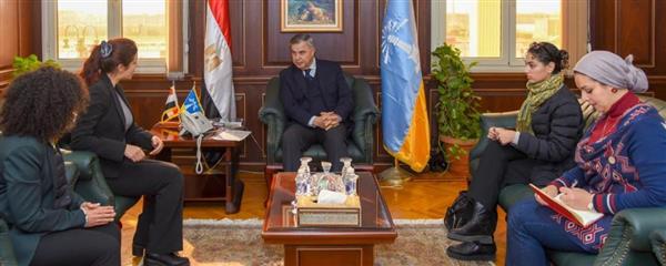 محافظ الإسكندرية يبحث مع قنصل عام فرنسا سبل دعم العلاقات الثنائية بين الجانبين