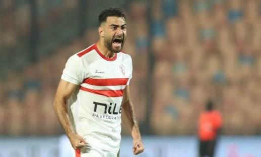 الزمالك يعلن إصابة حمزة المثلوثي بقطع في الرباط الصليبي