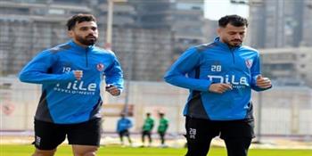   السعيد والونش ينتظمان في مران الزمالك بعد الشفاء من الإصابة