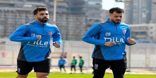 السعيد والونش ينتظمان في مران الزمالك بعد الشفاء من الإصابة