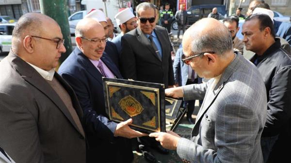 محافظ المنيا يفتتح مسجد النور ويؤدي صلاة الجمعة