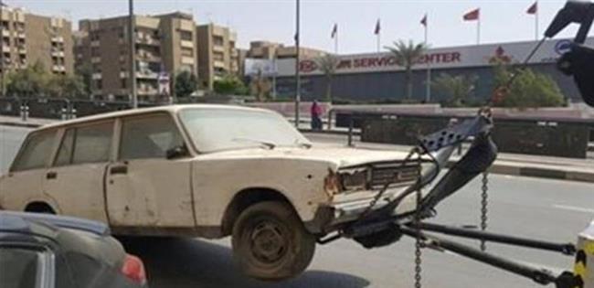 رفع 42 سيارة ودراجة نارية متروكة ومتهالكة من الشوارع بحملات مرورية