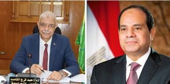   رئيس جامعة المنوفية يهنئ الرئيس السيسي بعيد الشرطة الـ73