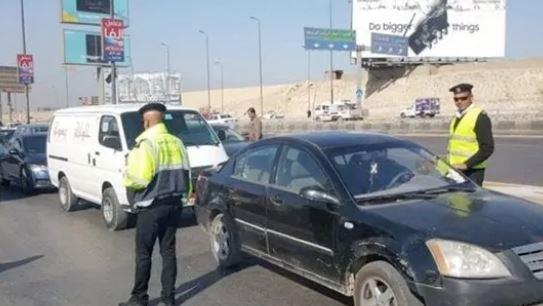 ضبط 1139 مخالفة مرورية خلال حملات علي طريق دمياط رأس البر