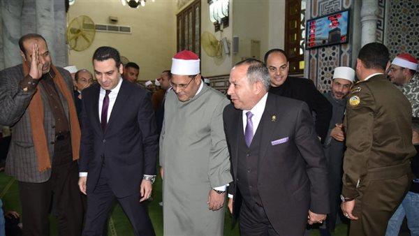محافظ بورسعيد يشهد الاحتفال بليلة الإسراء والمعراج بالمسجد التوفيقي