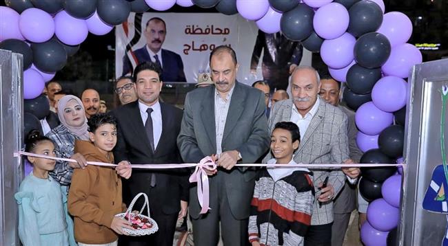 محافظ سوهاج يفتتح الحدائق العامة بعد انتهاء أعمال التطوير 