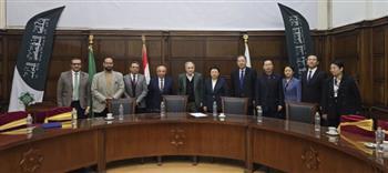 أمين عام المهندسين العرب يلتقى وفد الجمعية الصينية لتعزيز التعاون المشترك 