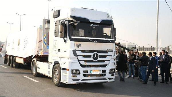 اليوم.. القاهرة تطلق قافلة الخير لمساعدة أهالى غزة