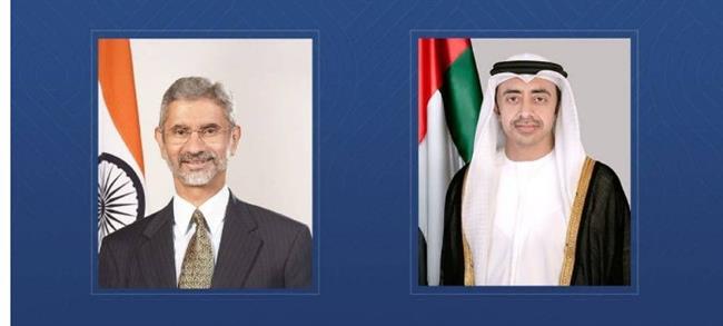 وزيرا خارجية الإمارات والهند يبحثان التطورات الإقليمية والدولية