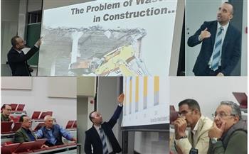   هندسة الألمانية بالقاهرة تناقش مضمون فوائد البناء الدوار والحد من الإنبعاثات في المباني 