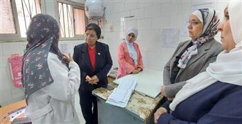 نائب وزير الصحة تتفقد مركز الرعاية الصحية الأولية بالعمرانية