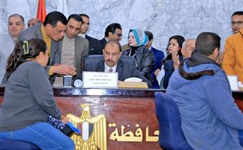   محافظ سوهاج يعقد اللقاء الجماهيري الأسبوعي للاستماع إلى شكاوى المواطنين