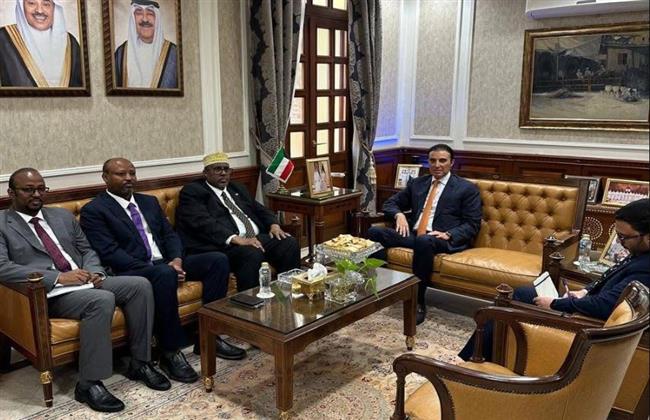 مندوبا الصومال و الكويت لدى الجامعة العربية يبحثان سبل تعزيز التعاون المشترك