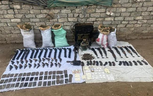 وزارة الداخلية .. القضاء على بؤر إجرامية شديدة الخطورة بعدة محافظات