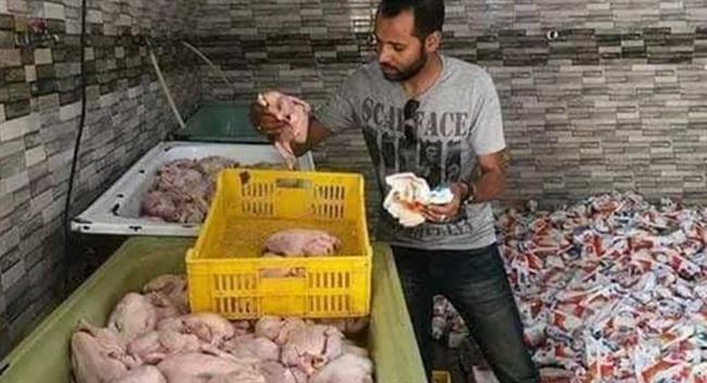 ضبط 102 كجم مواد غذائية فاسدة بدمياط