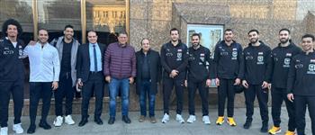   السفير المصري في كرواتيا يودع بعثة منتخب اليد قبل العودة إلى القاهرة