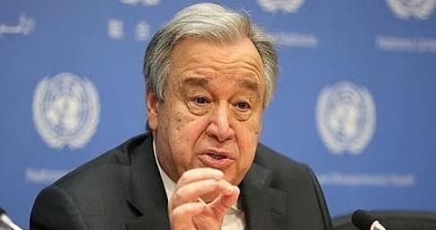 جوتيريش يطالب بإجلاء 2500 طفل من غزة فورا
