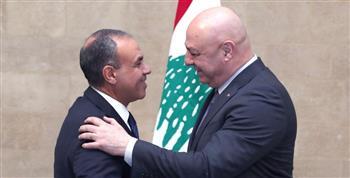 وزير الخارجية يستهل زيارته لبيروت بلقاء رئيس الجمهورية اللبنانية