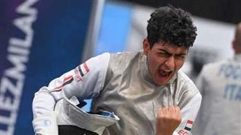   عبدالرحمن طلبة يحرز ذهبية كأس العالم لسلاح الشيش للناشئين بكرواتيا 