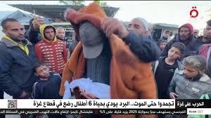 تجمدوا حتى الموت.. البرد يودي بحياة 5 أطفال رضع في غزة
