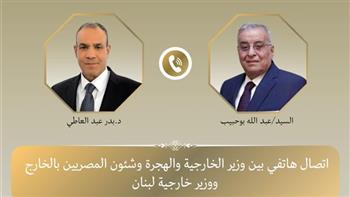   وزير الخارجية يبحث ملف الاستحقاق الرئاسي مع نظيره اللبناني  