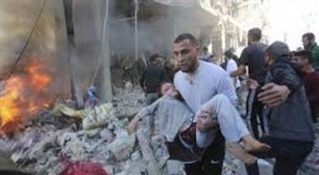   61 شهيدا فى غارات إسرائيلية على قطاع غزة منذ فجر اليوم