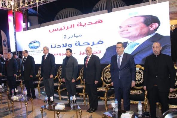 الغربية.. توزيع جهاز  100 عروسة و100 ماكينة ري للمزارعين