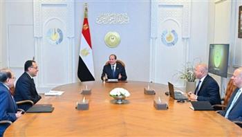   الرئيس السيسي يطلع على الموقف التنفيذي لمشروعات النقل والصناعة