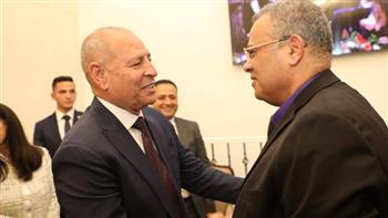   محافظ القاهرة يحضر احتفال الطائفة الإنجيلية بعيد الميلاد المجيد بقصر الدوبارة