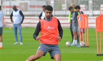   زياد كمال ينتظم في تدريبات الزمالك استعدادا لـ أبو قير للأسمدة