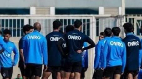 تدريبات بدنية للاعبي الزمالك المستبعدين من مباراة المصري بالكونفدرالية