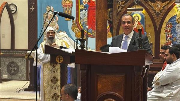 وزير الخارجية يشارك في قداس عيد الميلاد المجيد بالكنيسة الأرثوذكسية المصرية في عُمان