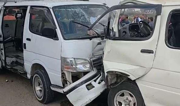 مصرع مواطن وإصابة 3 آخرين في حادث تصادم على طريق بحيرة قارون بالفيوم