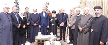   محافظ المنيا يهنئ الاخوة الأقباط بمناسبة عيد الميلاد المجيد