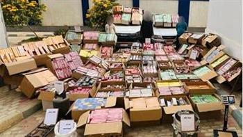   ضبط عامل بالفيوم لإدارته ورشة لتصنيع الألعاب النارية 