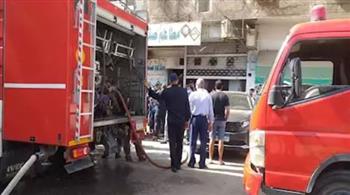   حريق ضخم بمطعم للوجبات السورية بفيصل