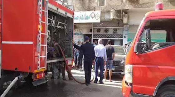 حريق ضخم بمطعم للوجبات السورية بفيصل