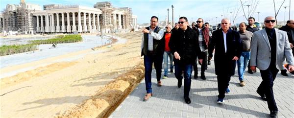 تفاصيل جولة وزير الإسكان بمشروعات المدينة التراثية في العلمين الجديدة