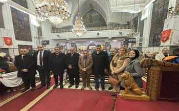  حزب مستقبل وطن بالغربية يقدم التهنئة للإخوة الأقباط
