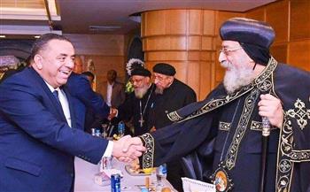   أحمد رأفت يهنئ البابا تواضروس وجميع الأقباط بعيد الميلاد المجيد