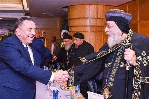 أحمد رأفت يهنئ البابا تواضروس وجميع الأقباط بعيد الميلاد المجيد