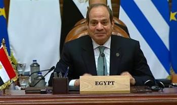   الرئيس السيسي يشهد توقيع 4 مذكرات تفاهم بين مصر وقبرص واليونان في عدد من المجالات
